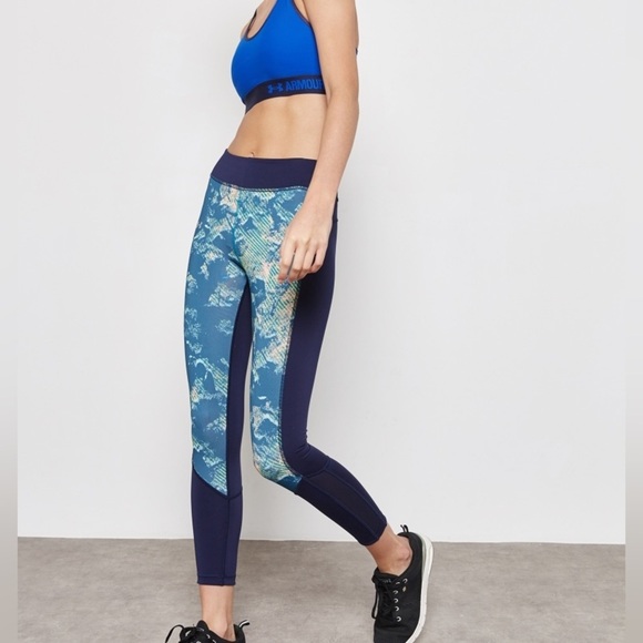 Under Armour Women's HeatGear Compression Workout Leggings Pant Size Small - Picture 3 of 16